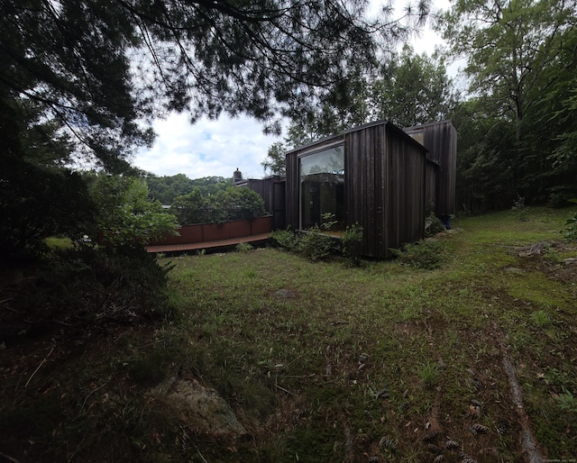 100 Mildred Ave, Waterbury, CT 06708 - view of grassy yard featuring a storage unit