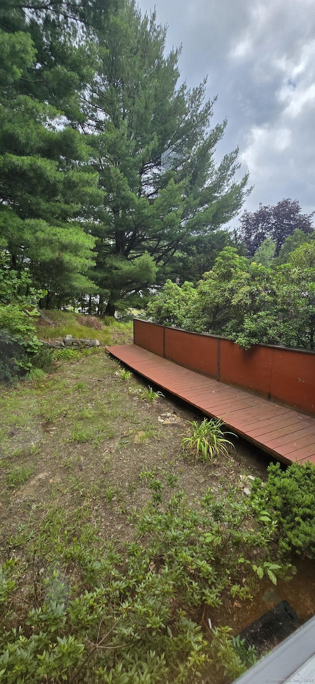100 Mildred Ave, Waterbury, CT 06708 - view of yard with a wooden deck