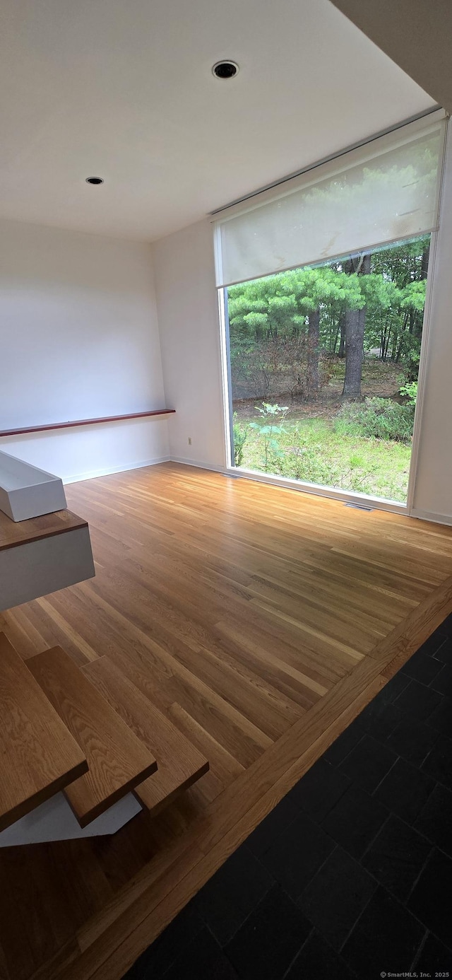 100 Mildred Ave, Waterbury, CT 06708 - unfurnished room featuring wood finished floors and recessed lighting