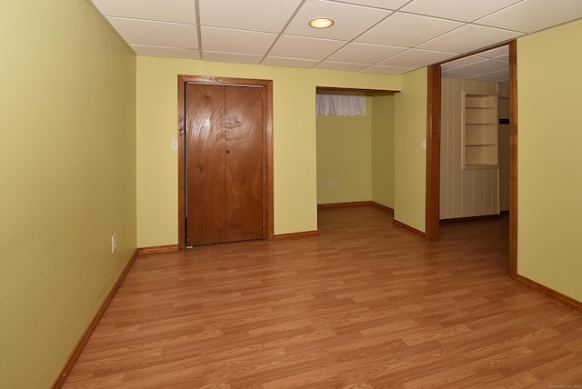 20 Tumble Brook Rd, Rocky Hill, CT 06067 - empty room with light wood-type flooring and a drop ceiling