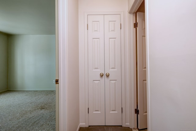 25 Janet Cir Unit F, Bridgeport, CT 06606 - corridor featuring carpet flooring and baseboards