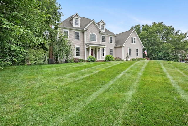 36 Blueberry Ln, Canton, CT 06019 - colonial-style house with a front lawn