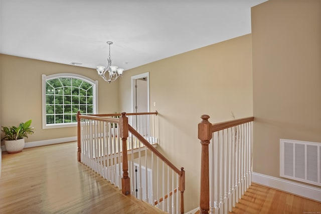 36 Blueberry Ln, Canton, CT 06019 - stairs with wood finished floors and a chandelier