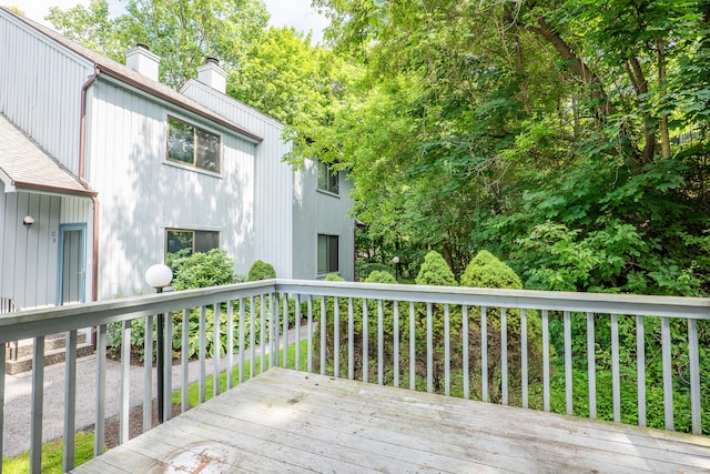 19 Somers St Unit D1, Danbury, CT 06810 - view of wooden terrace