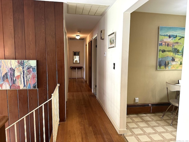 51 Westridge Dr, Avon, CT 06001 - hallway featuring wood finished floors and baseboards