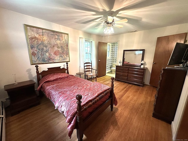 51 Westridge Dr, Avon, CT 06001 - bedroom with wood finished floors and ceiling fan
