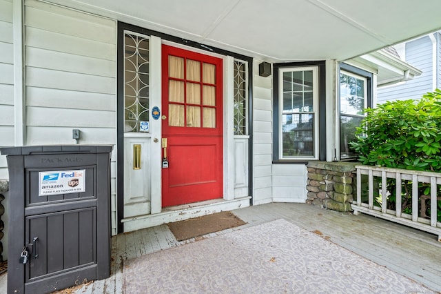 400 Norton Pkwy, New Haven, CT 06511 - doorway to property featuring a porch