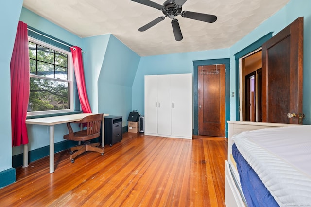 400 Norton Pkwy, New Haven, CT 06511 - bedroom featuring light wood finished floors and a ceiling fan