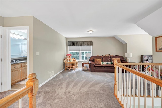 24 Windflower Ln, Shelton, CT 06484 - bedroom featuring light carpet and a sink