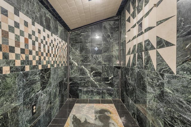 1276 N Ave, Stratford, CT 06614 - full bath with a tile shower