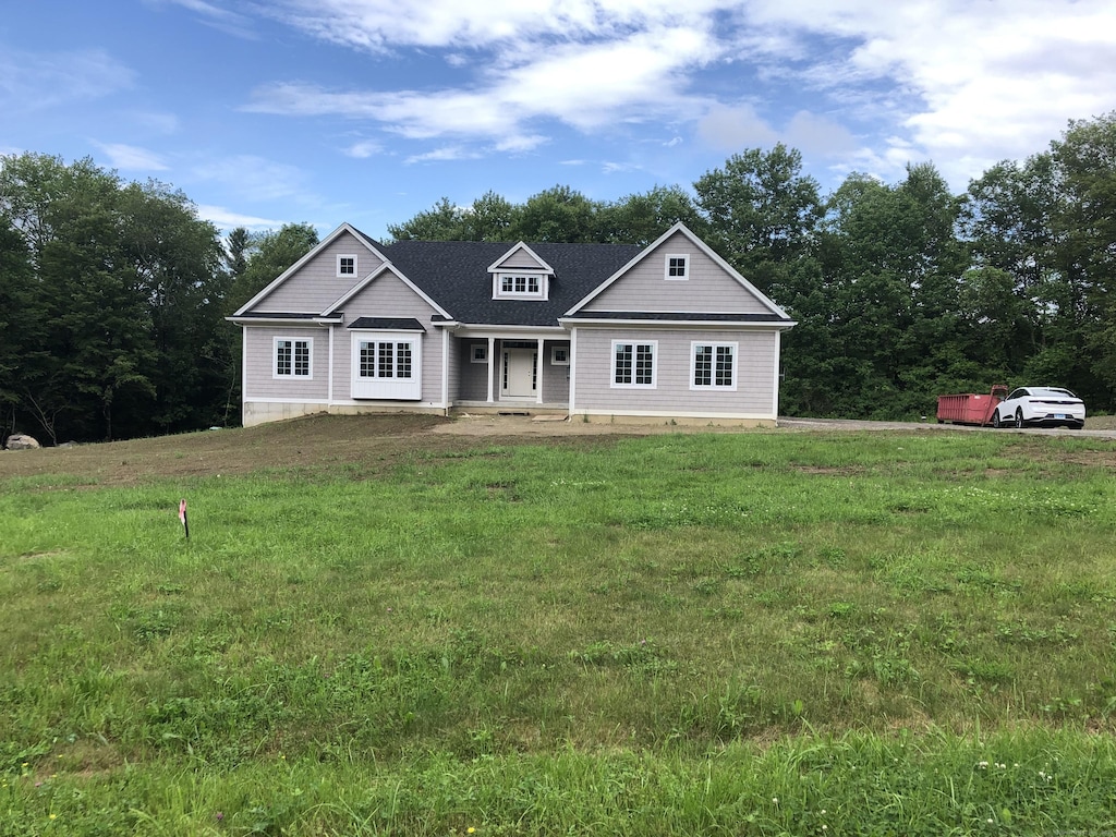 10 Maple View Trl, Litchfield, CT 06759 - craftsman house with a front yard and covered porch