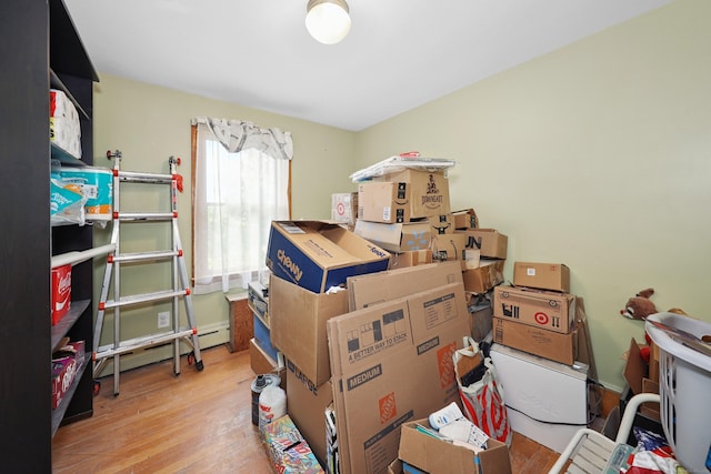 211 Pembroke Ave, Waterbury, CT 06704 - storage with a baseboard radiator