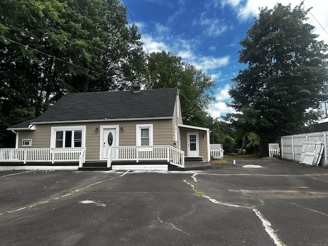855 Thompsonville Rd, Suffield, CT 06078 - view of uncovered parking lot