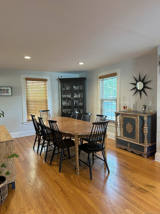6 Fairview Ave, Wallingford, CT 06492 - dining area featuring wood finished floors and recessed lighting