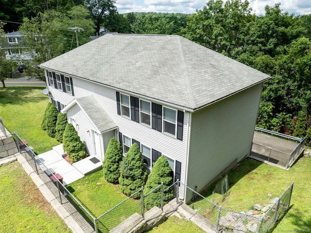 145 Manners Ave, Naugatuck, CT 06770 - aerial view of property and surrounding area