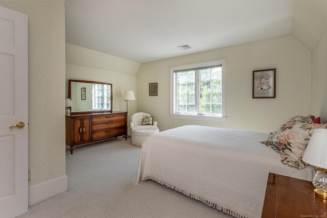 370 Northrop St, Bridgewater, CT 06752 - carpeted bedroom with lofted ceiling and multiple windows