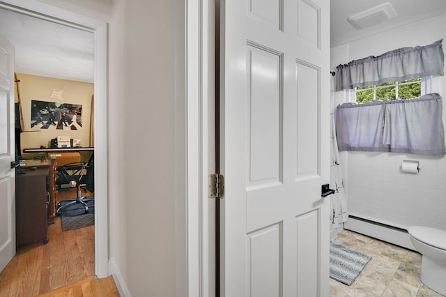 18 Nye St, Vernon, CT 06066 - bathroom with a baseboard heating unit and vanity