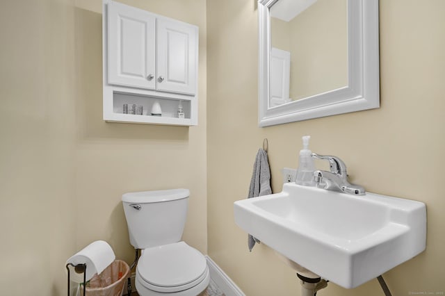 18 Nye St, Vernon, CT 06066 - half bathroom with toilet and a sink