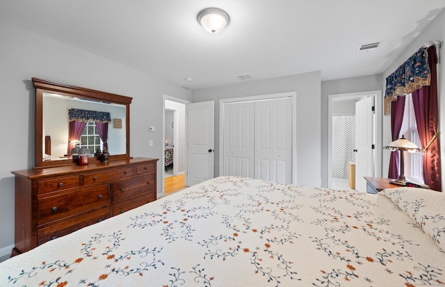 233 W Rd, East Haddam, CT 06420 - bedroom featuring a closet and baseboards