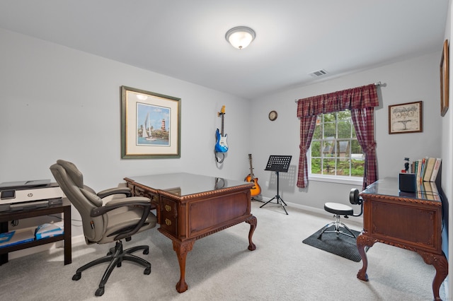 233 W Rd, East Haddam, CT 06420 - home office featuring light colored carpet and baseboards
