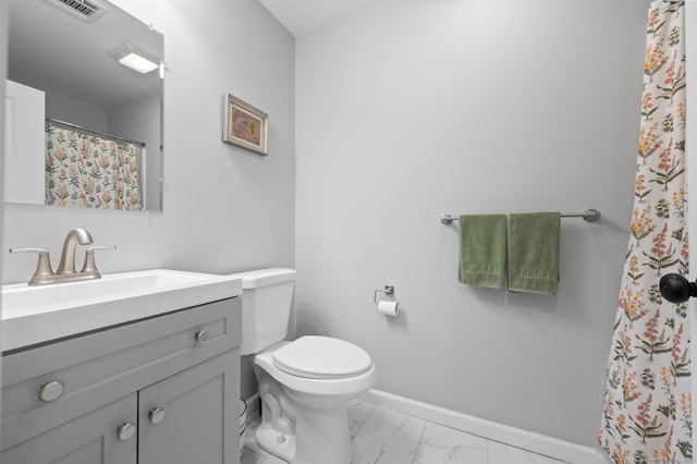233 W Rd, East Haddam, CT 06420 - bathroom with marble finish flooring and vanity
