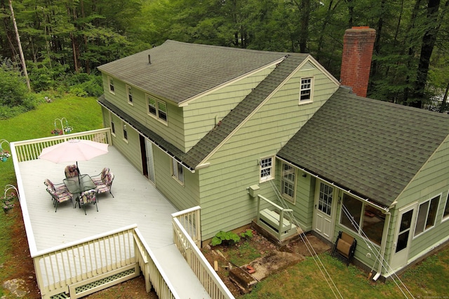 147 Smith Hill Rd, Winchester, CT 06098 - view of subject property with a heavily wooded area