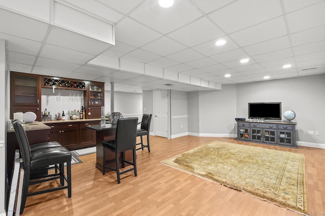31 Crimson Hts, Portland, CT 06480 - indoor bar featuring light wood-style floors and recessed lighting