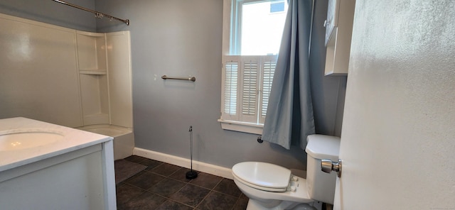 108 School St, Hamden, CT 06518 - bathroom featuring shower / bath combination, vanity, and tile patterned flooring