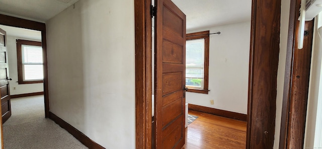 108 School St, Hamden, CT 06518 - hall featuring baseboards and light wood-style flooring