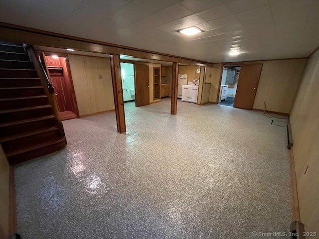 117 Lyons Rd, Bristol, CT 06010 - finished basement with stairs