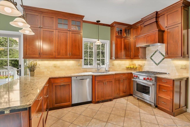 2 Kimberly Way, Marlborough, CT 06447 - kitchen with stainless steel appliances, healthy amount of natural light, tasteful backsplash, and light tile patterned floors