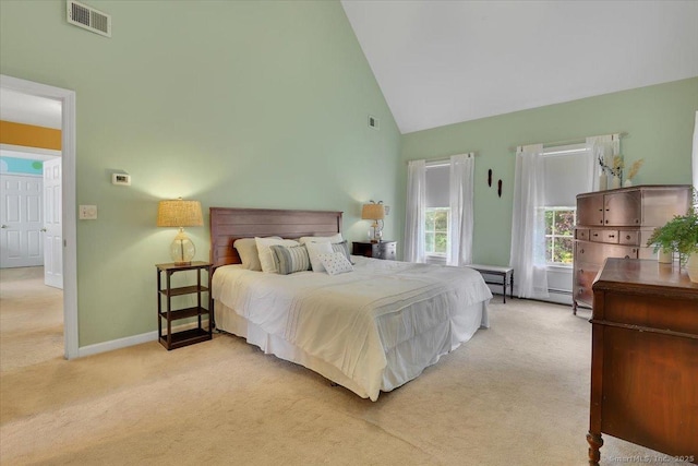 2 Kimberly Way, Marlborough, CT 06447 - bedroom featuring carpet floors and high vaulted ceiling