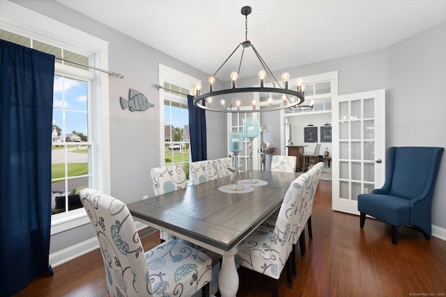 14 Finn Ln, Plainfield, CT 06374 - dining room featuring a chandelier and wood finished floors