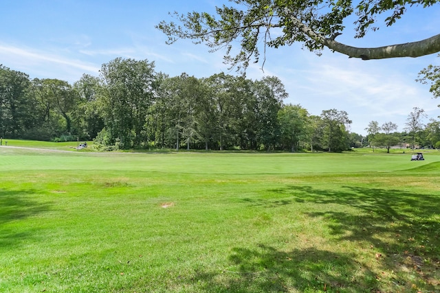 194 Bayfield Ln Unit A, Stratford, CT 06614 - surrounding community with a lawn, view of golf course, and view of scattered trees