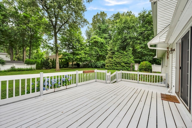 7 Lorraine Rd, Manchester, CT 06040 - wooden terrace featuring a lawn