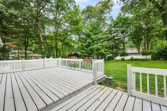 7 Lorraine Rd, Manchester, CT 06040 - deck with view of wooded area