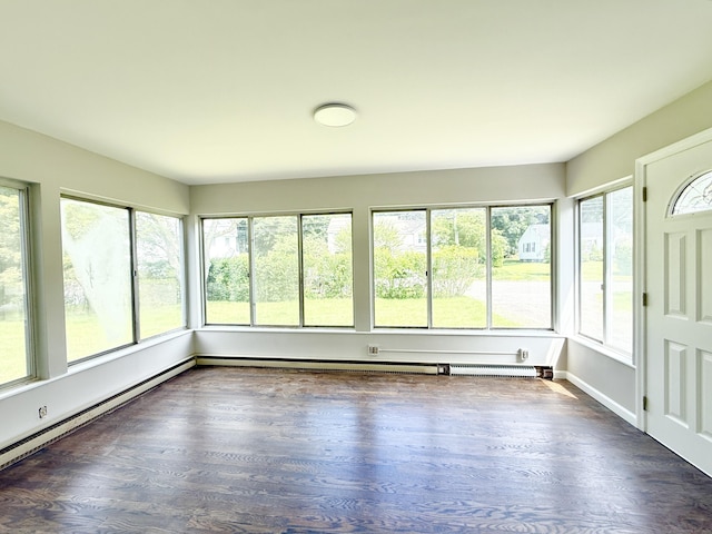 10 Meadowpark Ave W, Stamford, CT 06905 - unfurnished sunroom with plenty of natural light and wood finished floors