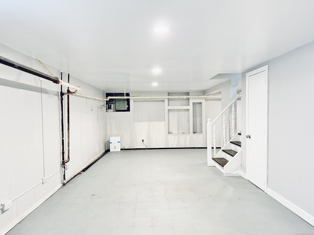 10 Meadowpark Ave W, Stamford, CT 06905 - basement with stairs