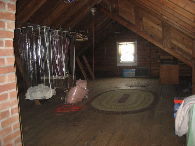 46 Wayne St, Norwich, CT 06360 - view of unfinished attic