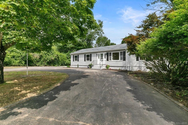 219 Browning Rd, Norwich, CT 06360 - ranch-style house with asphalt driveway