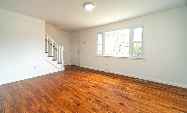 112 Pitt St, Bridgeport, CT 06606 - entrance foyer featuring stairway and wood finished floors