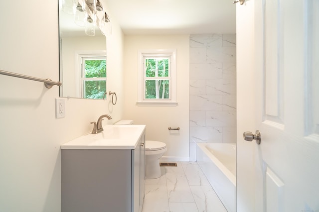 112 Pitt St, Bridgeport, CT 06606 - bathroom featuring marble finish floors and vanity