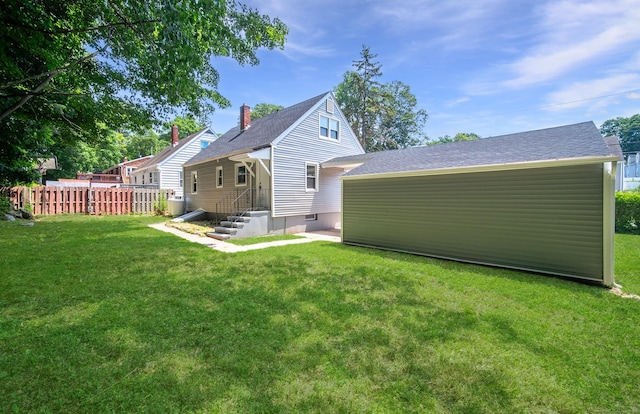 112 Pitt St, Bridgeport, CT 06606 - rear view of house featuring a shingled roof