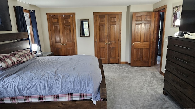 222 Gilead St, Hebron, CT 06248 - carpeted bedroom with multiple closets and baseboards