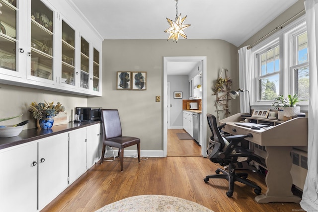 123 George St, Middletown, CT 06457 - office with light wood-style flooring and baseboards