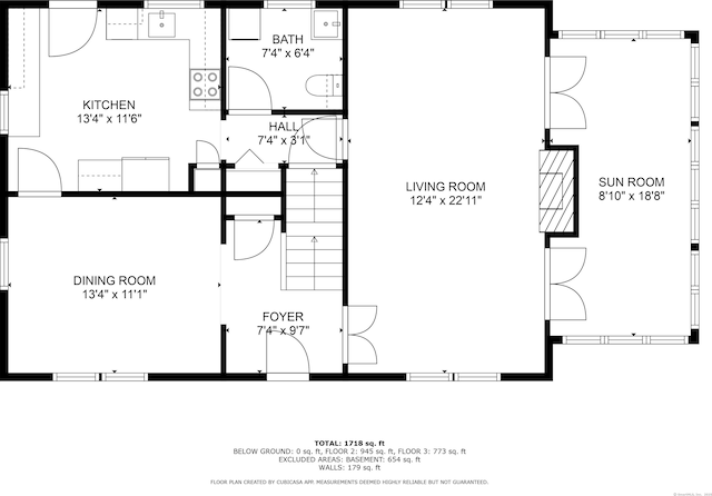 135 Park Ter, Waterbury, CT 06708 - view of room layout