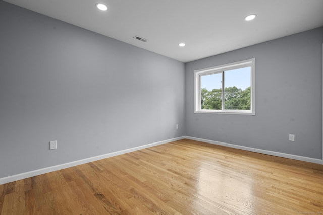 302 Fieldwood Rd, Waterbury, CT 06704 - spare room with light wood-type flooring and recessed lighting