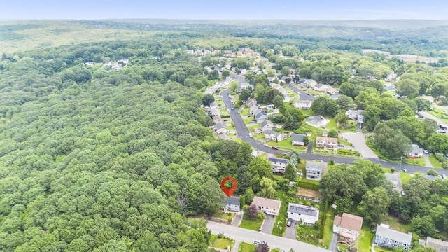 302 Fieldwood Rd, Waterbury, CT 06704 - bird's eye view of a heavily wooded area