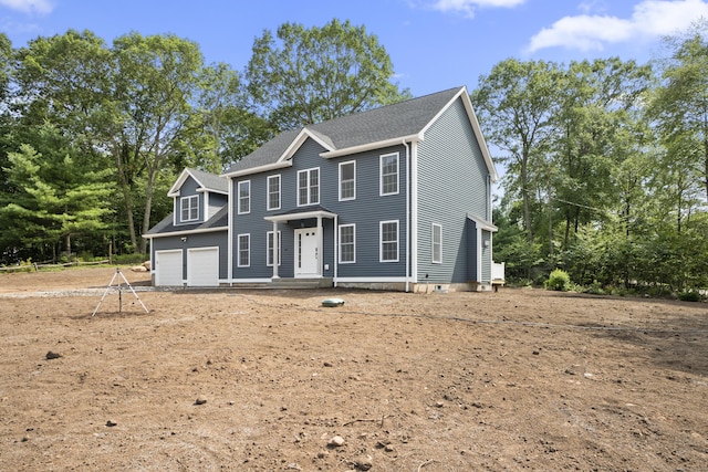 61 N Woods Rd, Hamden, CT 06518 - colonial inspired home featuring view of scattered trees and roof with shingles