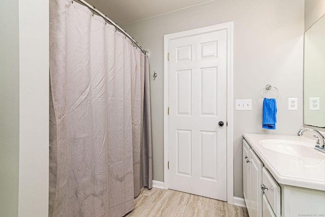 93 Cook Hill Rd, Killingly, CT 06239 - bathroom with vanity and wood finished floors